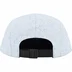 Supreme Coated Denim Camp Cap - White (front)