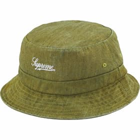 Supreme Coated Denim Crusher Olive