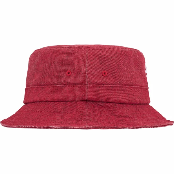 Supreme Coated Denim Crusher - Red (front)