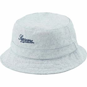 Supreme Coated Denim Crusher White