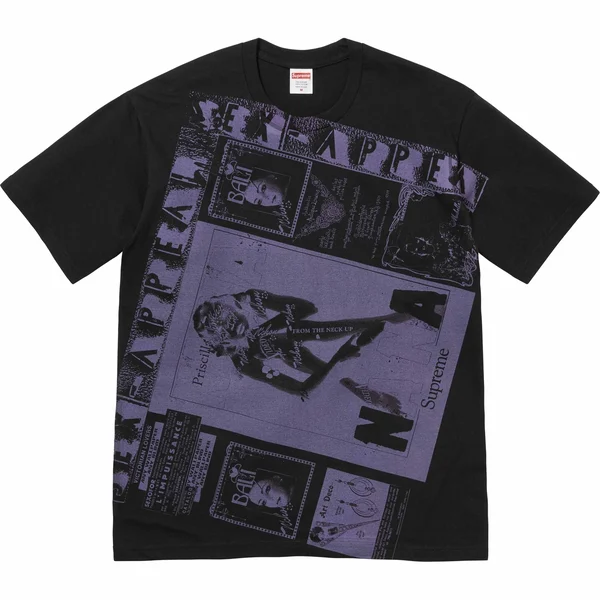 Supreme Collage Tee - Black (front)