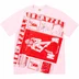 Supreme Collage Tee - Light Pink (front)