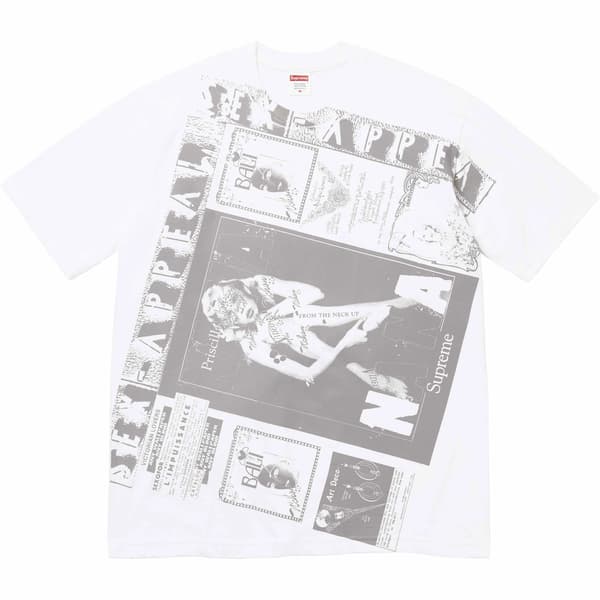 Supreme Collage Tee - White (front)