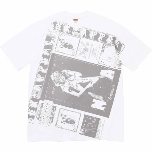 Supreme Collage Tee - White (front)