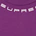 Supreme Collar Logo L/S Top - Plum (front)
