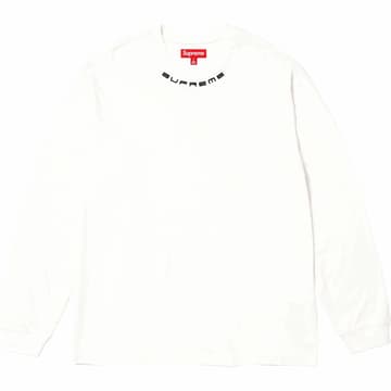 Supreme Collar Logo L/S Top