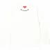 Supreme Collar Logo L/S Top - White (front)