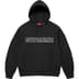 Supreme Collegiate Acronym Hooded Sweatshirt - Black (front)