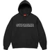 Supreme Collegiate Acronym Hooded Sweatshirt - Black (front)