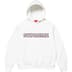 Supreme Collegiate Acronym Hooded Sweatshirt - White (front)