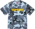 Supreme Collegiate Appliqué S/S Top - Blue Camo (front)