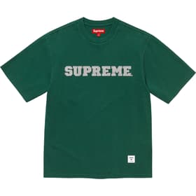 Supreme Collegiate Appliqué S/S Top Dark Green
