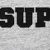 Supreme Collegiate Appliqué S/S Top - Heather Grey (front)