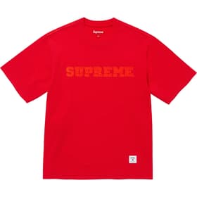 Supreme Collegiate Appliqué S/S Top Red
