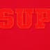 Supreme Collegiate Appliqué S/S Top - Red (front)