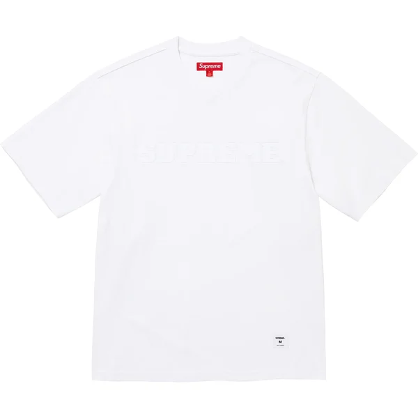Supreme Collegiate Appliqué S/S Top - White (front)