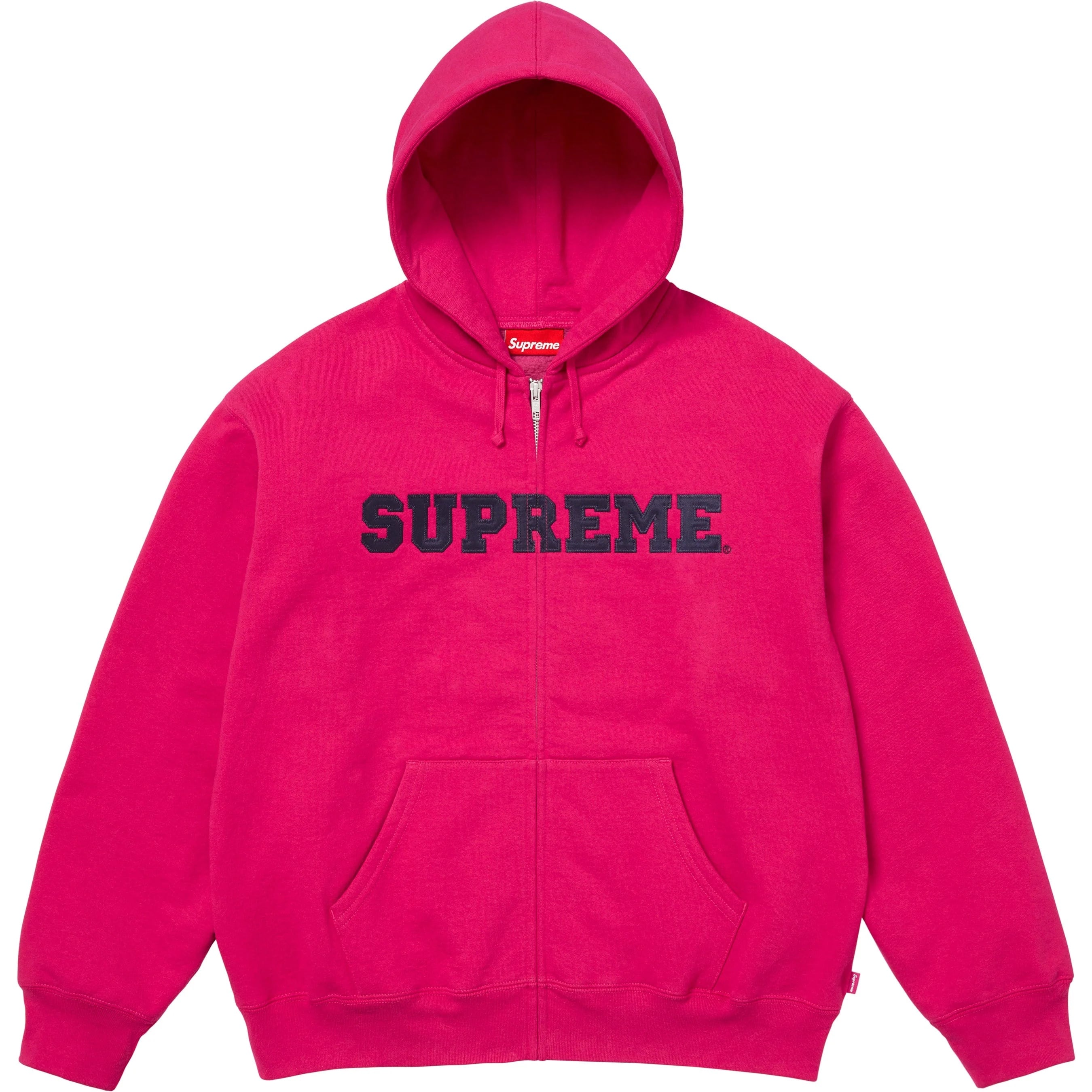 Supreme Collegiate Appliqué Zip Up Hooded Sweatshirt colorway 10