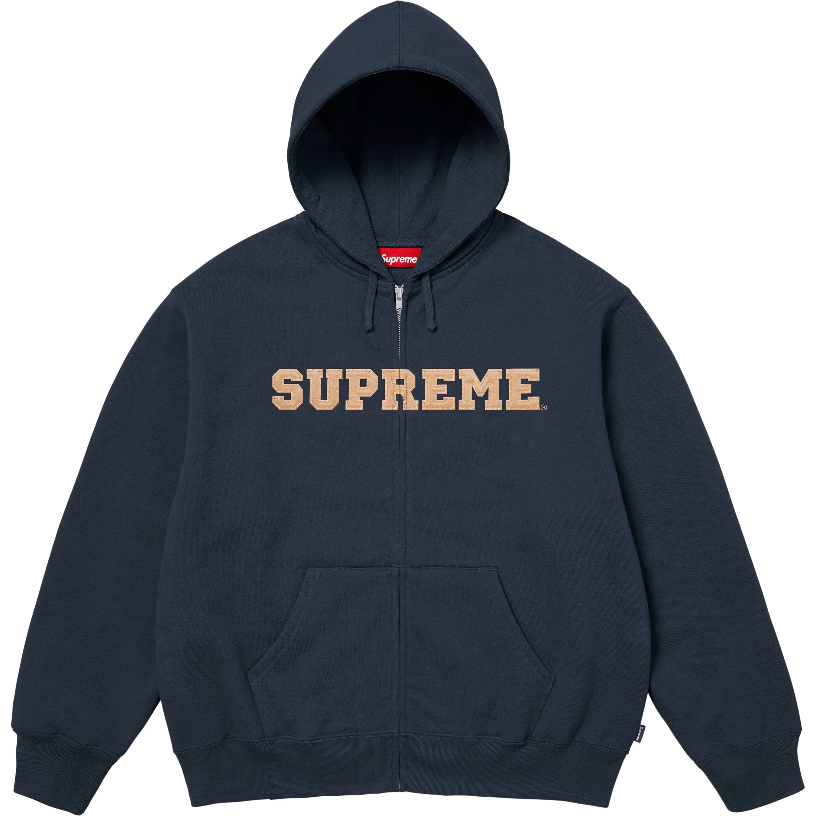 Supreme Collegiate Appliqué Zip Up Hooded Sweatshirt colorway 4