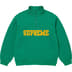Supreme Collegiate Half Zip Pullover - Light Pine (front)