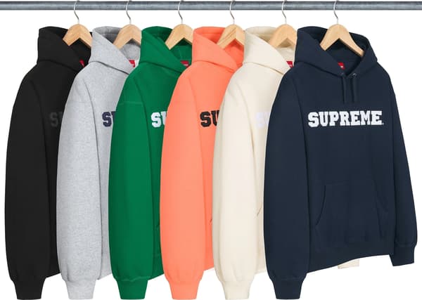 Supreme Collegiate Hooded Sweatshirt - Product Image