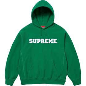 Supreme Collegiate Hooded Sweatshirt Dark Green