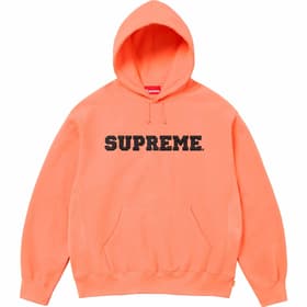 Supreme Collegiate Hooded Sweatshirt Peach