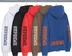 Supreme Collegiate Sleeve Hooded Sweatshirt - Product Image