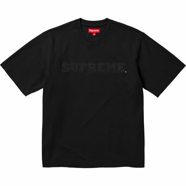 Supreme Collegiate S/S Top - Black (front)