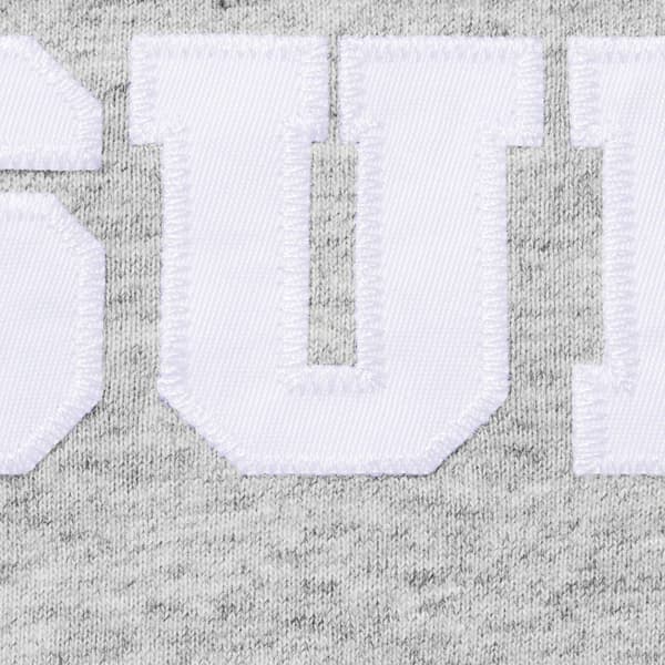 Supreme Collegiate S/S Top - Heather Grey (front)