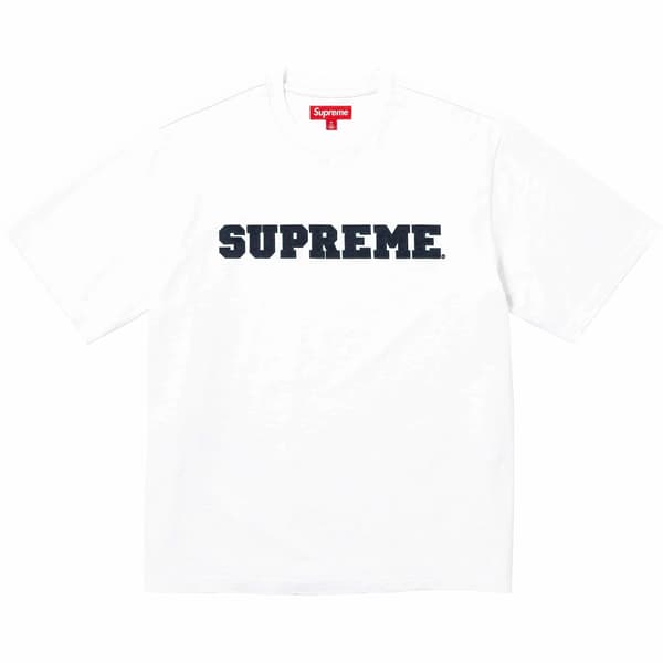 Supreme Collegiate S/S Top - White (front)