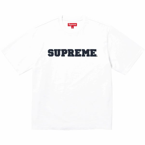 Supreme Collegiate S/S Top - White (front)