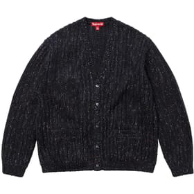 Supreme Confetti Cardigan Black