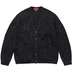 Supreme Confetti Cardigan - Black (front)