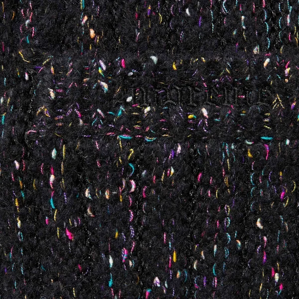 Supreme Confetti Cardigan - Black (front)