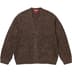 Supreme Confetti Cardigan - Brown (front)