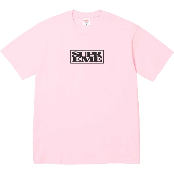 Supreme Connect Tee - Light Pink (front)