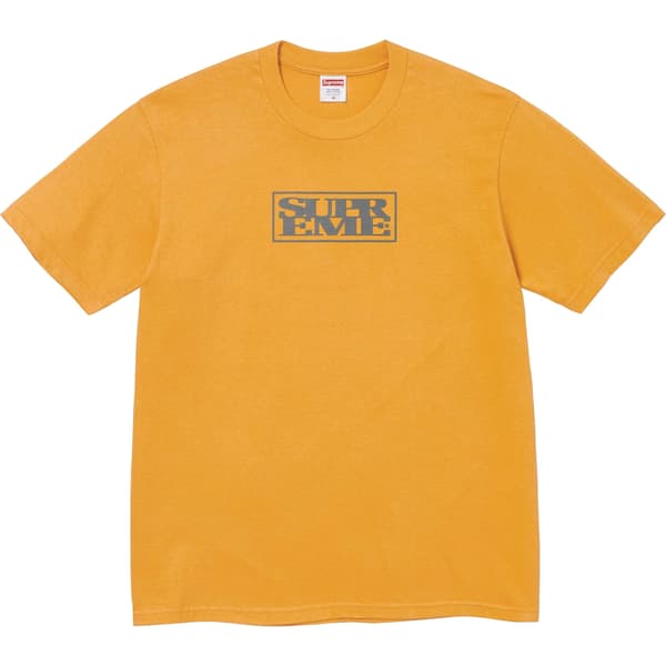 Supreme Connect Tee - Mustard (front)