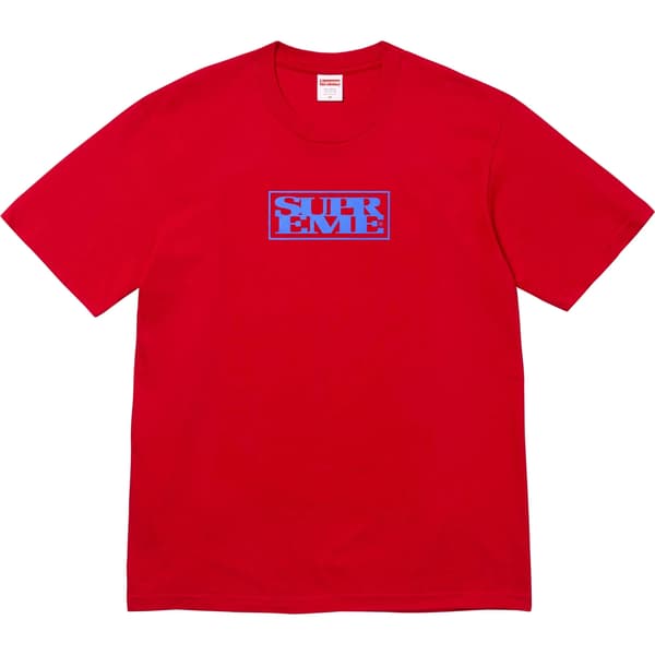 Supreme Connect Tee - Red (front)