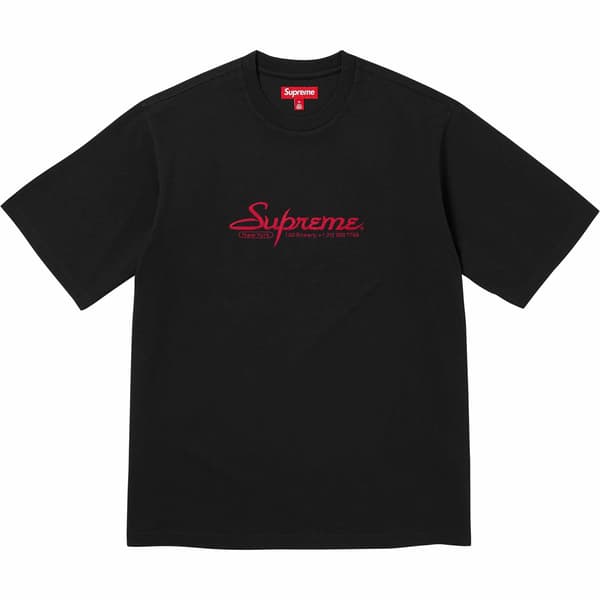 Supreme Contact S/S Top - Black (front)