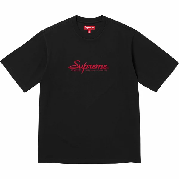 Supreme Contact S/S Top - Black (front)