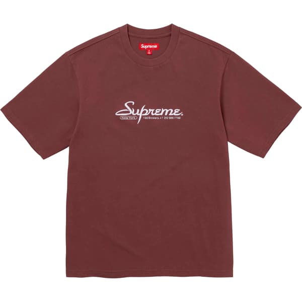 Supreme Contact S/S Top - Brown (front)
