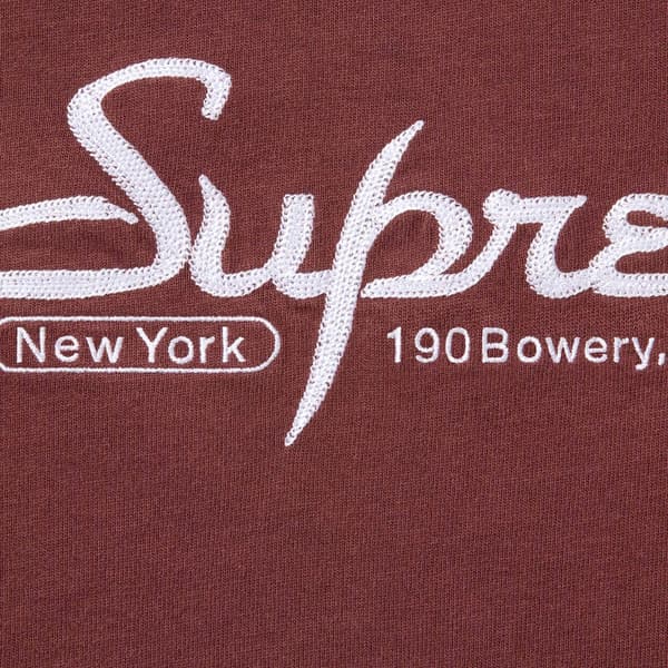 Supreme Contact S/S Top - Brown (front)