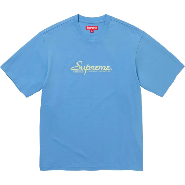 Supreme Contact S/S Top - Dusty Blue (front)