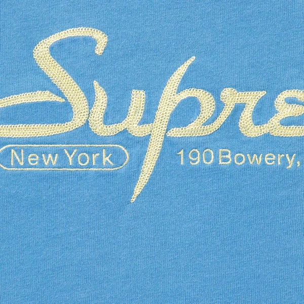Supreme Contact S/S Top - Dusty Blue (front)