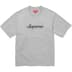 Supreme Contact S/S Top - Heather Grey (front)