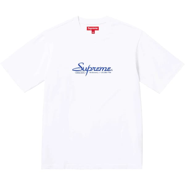 Supreme Contact S/S Top - White (front)