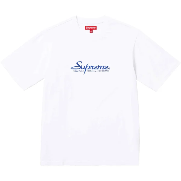 Supreme Contact S/S Top - White (front)