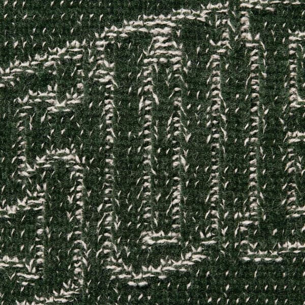 Supreme Contrast Arc Sweater - Olive (front)