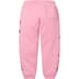 Supreme Contrast Cutout Sweatpant - Pink (front)