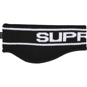 Supreme Contrast Logo Headband Black